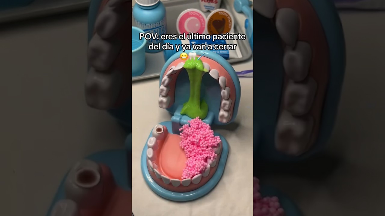 POV: eres el último paciente del día y ya van a cerrar 😬🦷🪥 #asmr