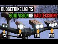 Budget Bike Lights - Good Enough or Worth Avoiding?