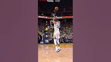 When Jordan Poole recreated this iconic shot🔥 #nba #basketball #foryou #viral #shorts #edit