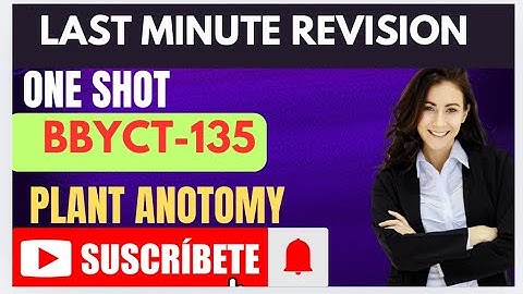 LMR SERIES ONE SHOT OF BBYCT-135 || PLANT ANOTOMY AND EMBRYOLOGY #bscgeneral