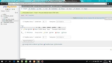Tutorial TRIGGER, PROSEDUR dan FUNCTION | #ErwanUsmawan