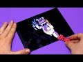 TUTORIAL FNaF Funtime Animatronics Dark Room Card with Secret Magical Flashlight | Cool Paper Craft