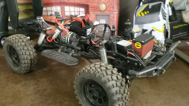 Team Associated CR12 Tioga Suspension, Steering and Body mount changes