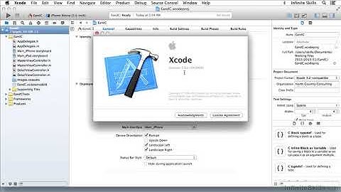 iOS 7 & Mac OS X Programming Tutorial - Objective C & Xcode : 0103 Catching Up With Versions :