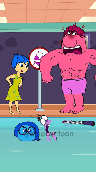 Help Embarrassment get into the swimming pool with Sadness | Inside Out 2
