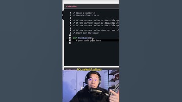 And this is how you ace your interview question😉 #computerscience #coding #stem #python #fizzbuzz