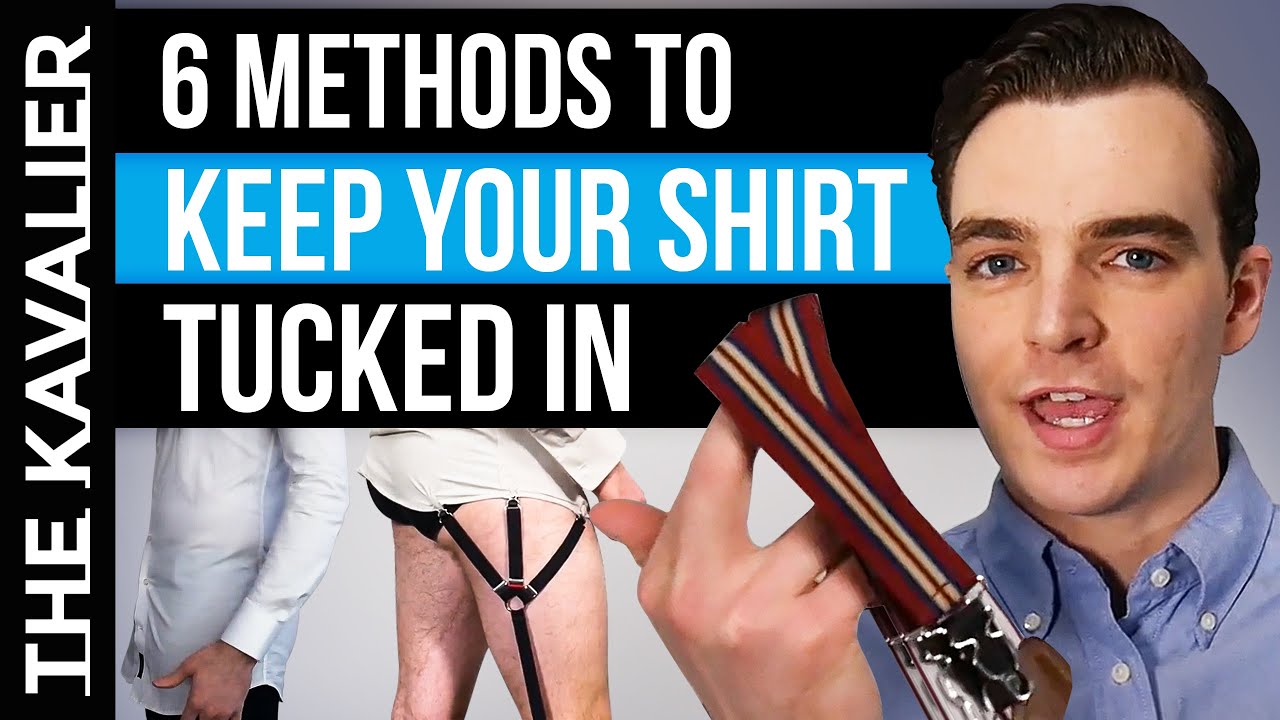 The Best Way To Keep Your Shirt Tucked In | 6 Methods Tested - YouTube