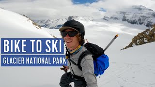 Biking to Ski over the Continental Divide in Glacier National Park by Phelps on the Fly 2,149 views 1 year ago 10 minutes, 42 seconds