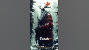 Countries as mythical creature | Ai fusion | #ai #aifusion #shorts