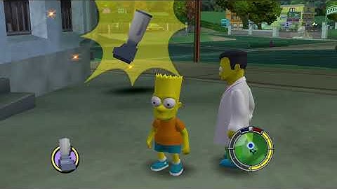 The Simpsons Hit & Run Level 2 Mission 6 Monkey see Monkey D