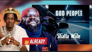 Shatta Wale - GOD PEOPLE (OFFICIAL audio) Reaction 
