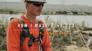 How I Made 148,223 At 25 (Lineman)
