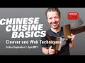 Chinese cuisine basics cleaver  wok skills with colin  knifewear live