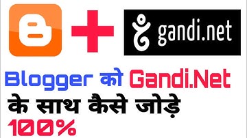 how to satap domain name blogger gandi.net 2020 || Blogger ko gandi.Net k sath kaise Link Kare 2020