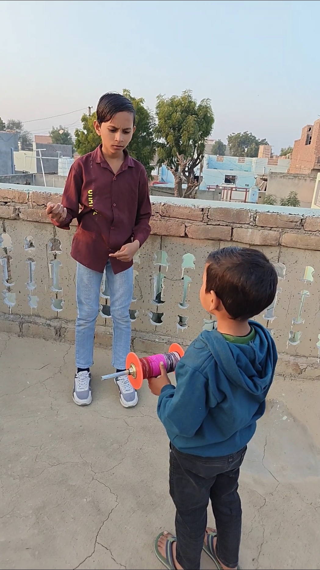 Bhaiya Ne Shantanu ko Patang nahin udane diya ? #shorts