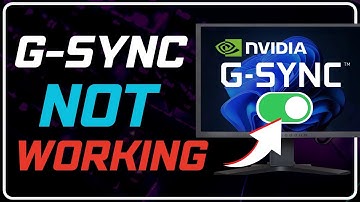 How to Fix G-SYNC NOT WORKING || G-SYNC Not Showing Up in NVIDIA Control Panel [Windows 11/10]