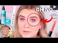 TRYING NEW HYPED MAKEUP! IS IT WORTH IT..? | Paige Koren
