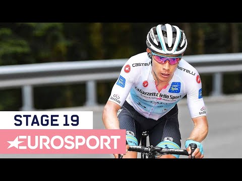 Video: Giro d'Italia 2019: GC saingan menahan stesen ketika Chaves meraih kemenangan emosi di Peringkat 19