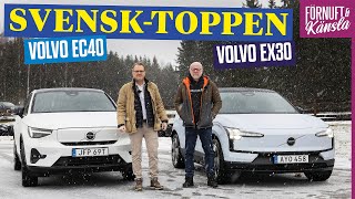 Förnuft & känsla: Volvo EX30 mot Volvo EC40 – Svensktoppen!