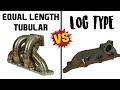 EQUAL LENGTH tubular vs. LOG manifolds (headers) - SCAVENGING and EXHAUST BACK PRESSURE EXPLAINED
