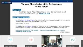 Case 20-E-0586: Tropical Storm Isaias Investigation - Central Hudson