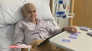 Adolescente enfermo de cáncer comparte su testimonio de fe y de amor por la Eucaristía