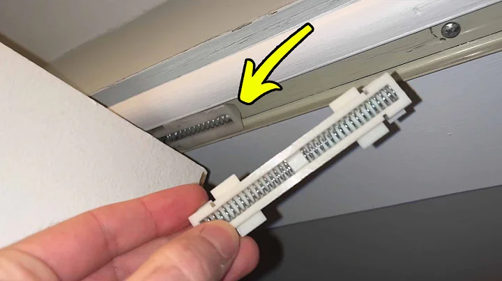 How to Replace & Install Bi-fold Door Slider Guide on a Closet Track
