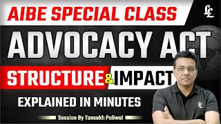 AIBE Special Class क्या है Advocacy Act ? (समाझिए आसान भाषा मे ) | Linking Laws