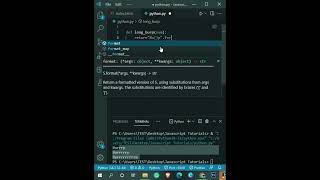#shorts #Programming #coading #python  return multiple char in string write a python function for it