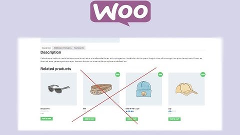 Remove Related Product on WoCoommerce Single Page