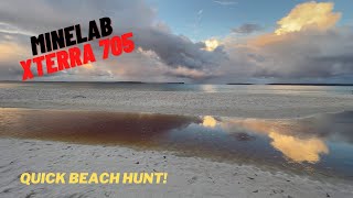 Minelab Xterra 705 - Metal Detecting Beach Hunt in Australia