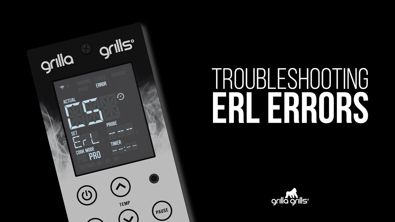How to Troubleshoot an ERL Error on a WiFi Enabled Grilla Grills Pellet