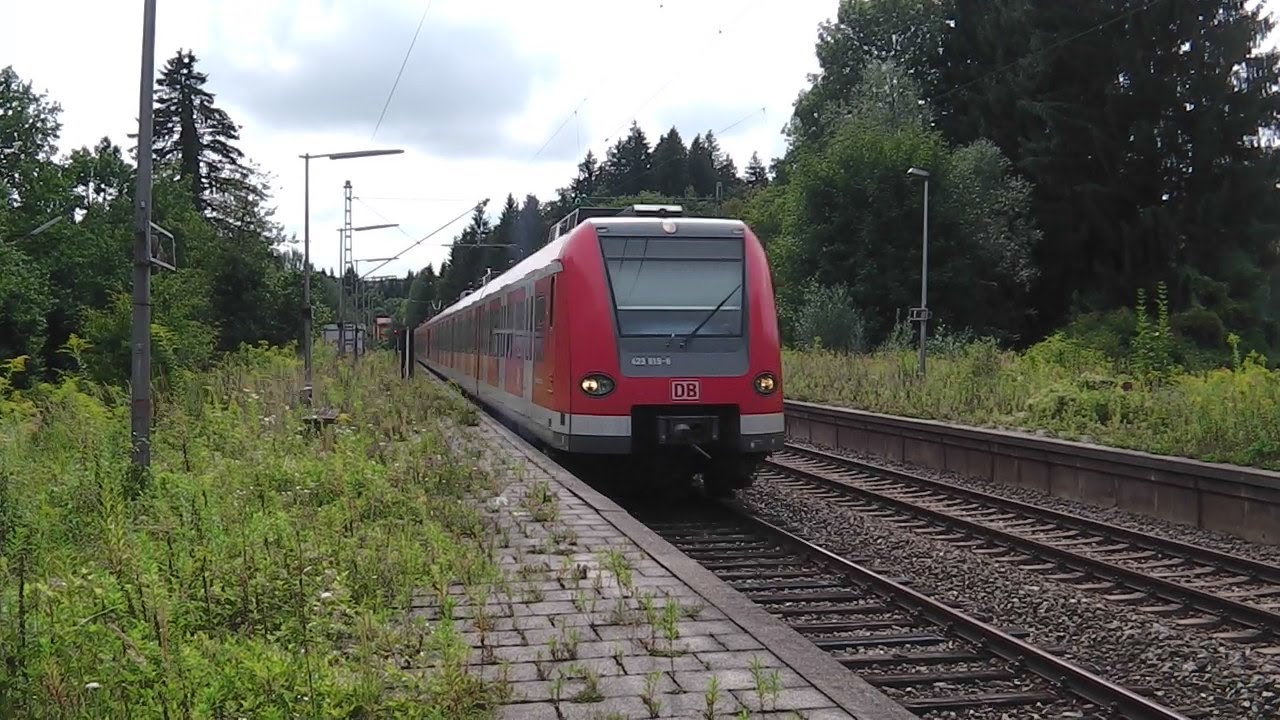 Mühlthal [stillgelegter Bahnhof] - Münchner S-Bahn - Regionalzüge - Güterzug (Locon 218)