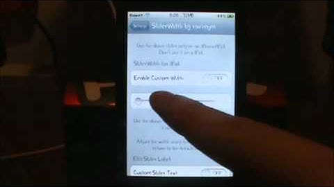 Cydia Tweak: Slider Width