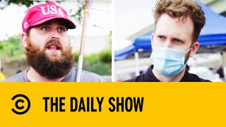 Jordan Klepper - What Do Trump Supporters Think About COVID-19? | The Daily Show With Trevor Noah