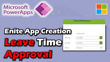 Leave Time-Off App in Under 30 Minutes using Teams / Power Automate / Power Apps