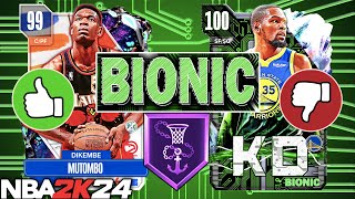 NEW BIONIC CARDS IN NBA 2K24 MyTEAM! WHICH PLAYERS ARE WORTH BUYING?