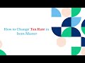 Chandni Accounting Software | NextGen GST Update 2025 | How to Change GST Rates Step by Step
