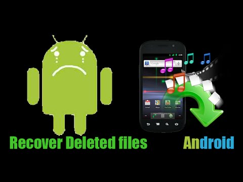 How To Recover Deleted Files In Android #Rooting - YouTube