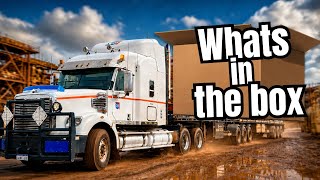 Mystery Mine Site Run In a B-Double
