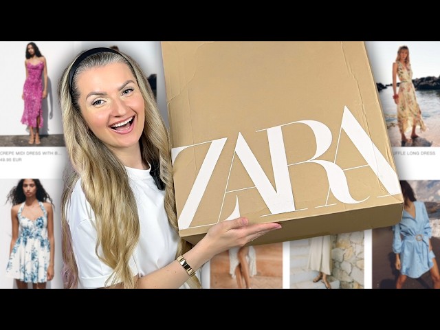 ZARA SUMMER DRESS TRY ON HAUL *keep or return?!* - YouTube ZARA SUMMER DRESS TRY ON HAUL *keep or return?!* - YouTube