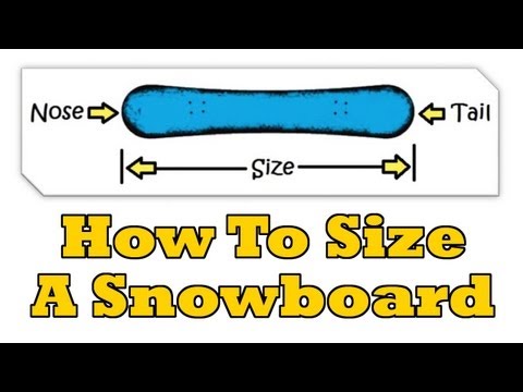 5150 Snowboard Size Chart