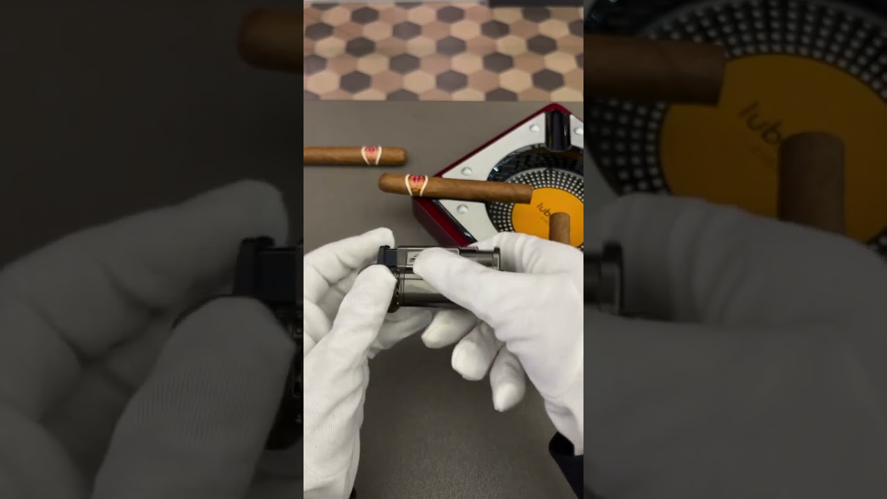 Сигарная зажигалка Lotus