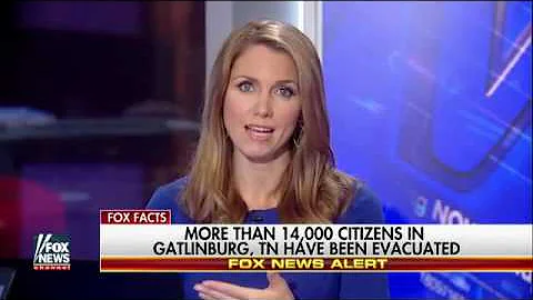 Wildfires force thousands to evacuate Tennessee resort towns