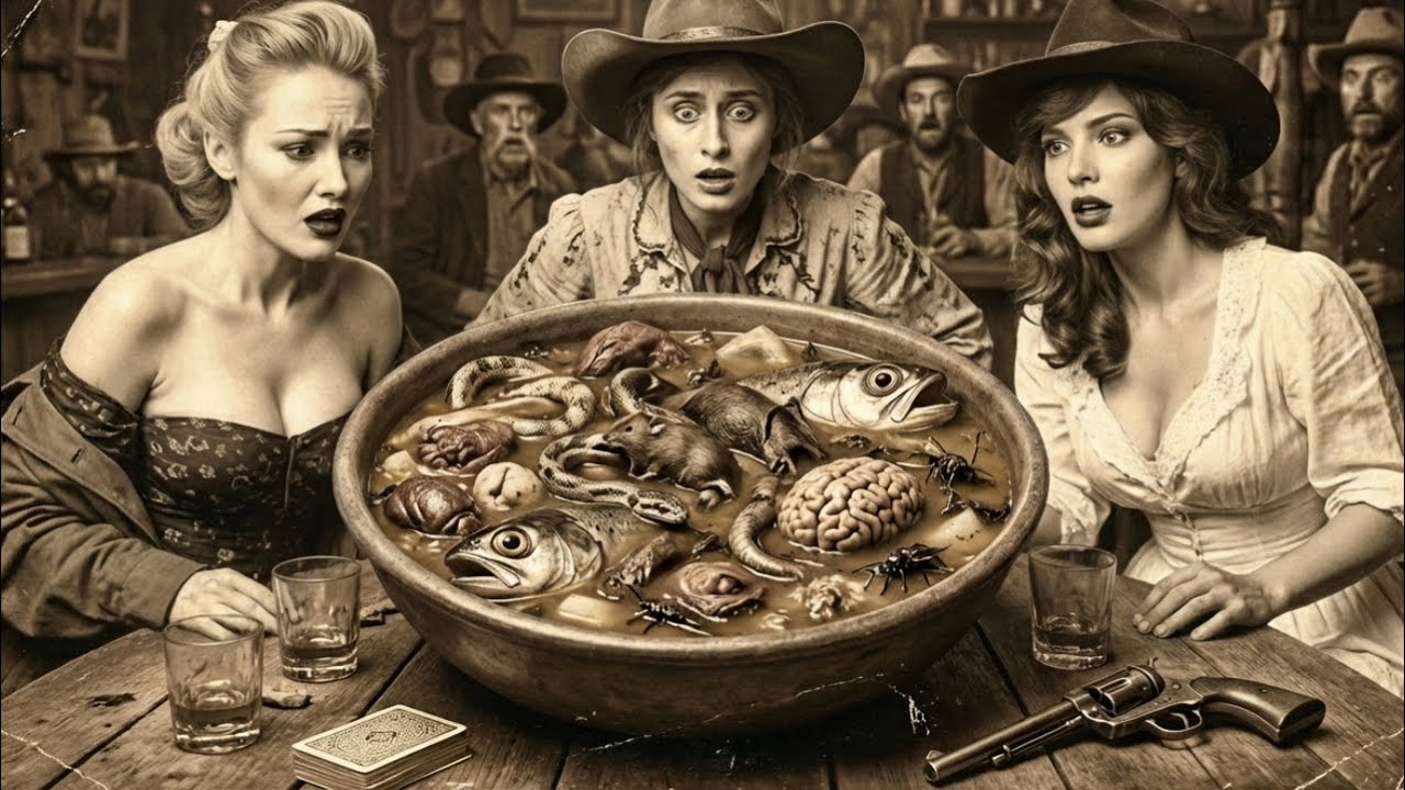 25 BIZARRE Wild West Saloon Foods People Actually Ate