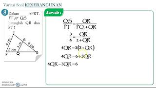 6 variasi soal kesebangunan bag 5 -