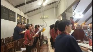 Tuhan Engkau Sang Gembala (L. Putut Pudyantoro) dinyanyikan lingk. Sta Bernadette Rawamangun