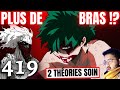 Boucherie  le vrai alter de shigaraki  theories bras de deku  my hero academia 419  review manga