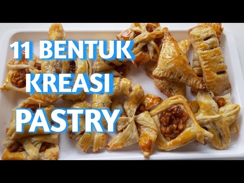 Cara Membentuk Pastry Puff 11 Bentuk Unik Youtube