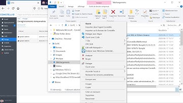 Extraction et importation des données avec Constellio